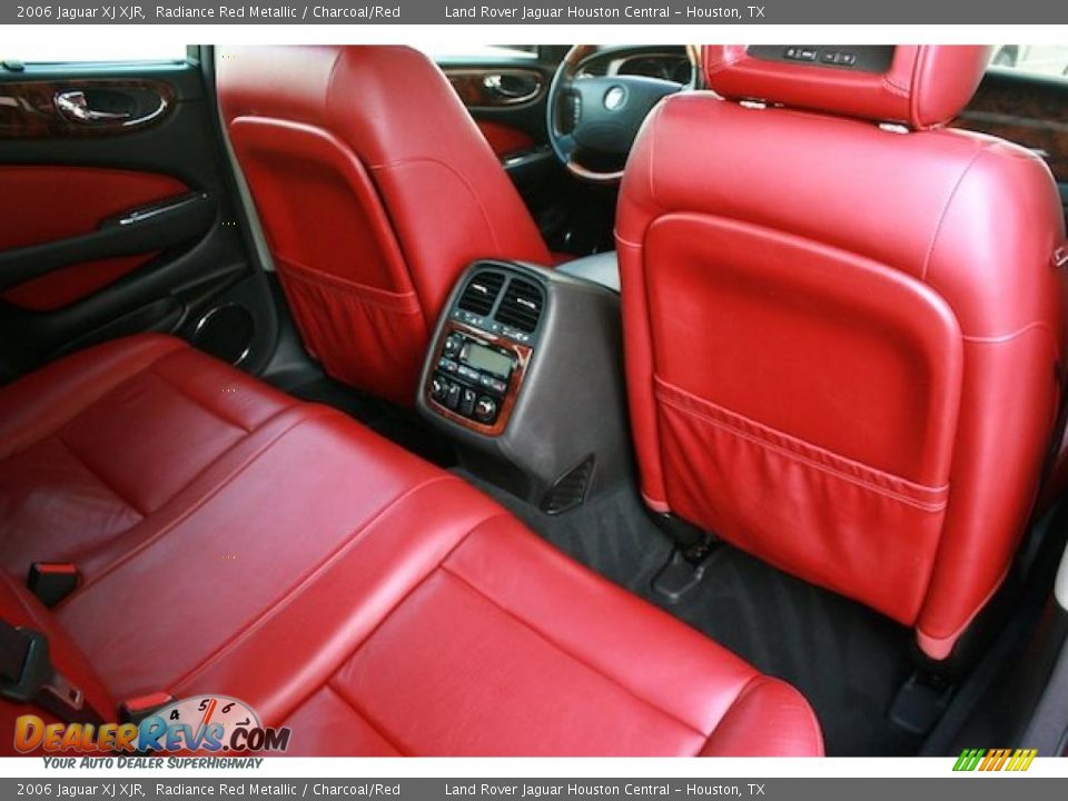 Charcoal/Red Interior - 2006 Jaguar XJ XJR Photo #29