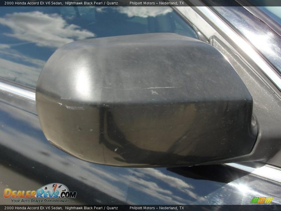 2000 Honda Accord EX V6 Sedan Nighthawk Black Pearl / Quartz Photo #18