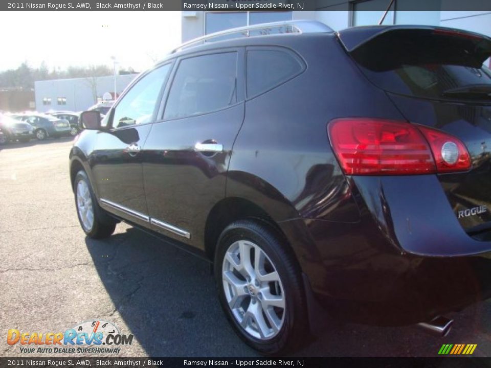 2011 Nissan Rogue SL AWD Black Amethyst / Black Photo #3