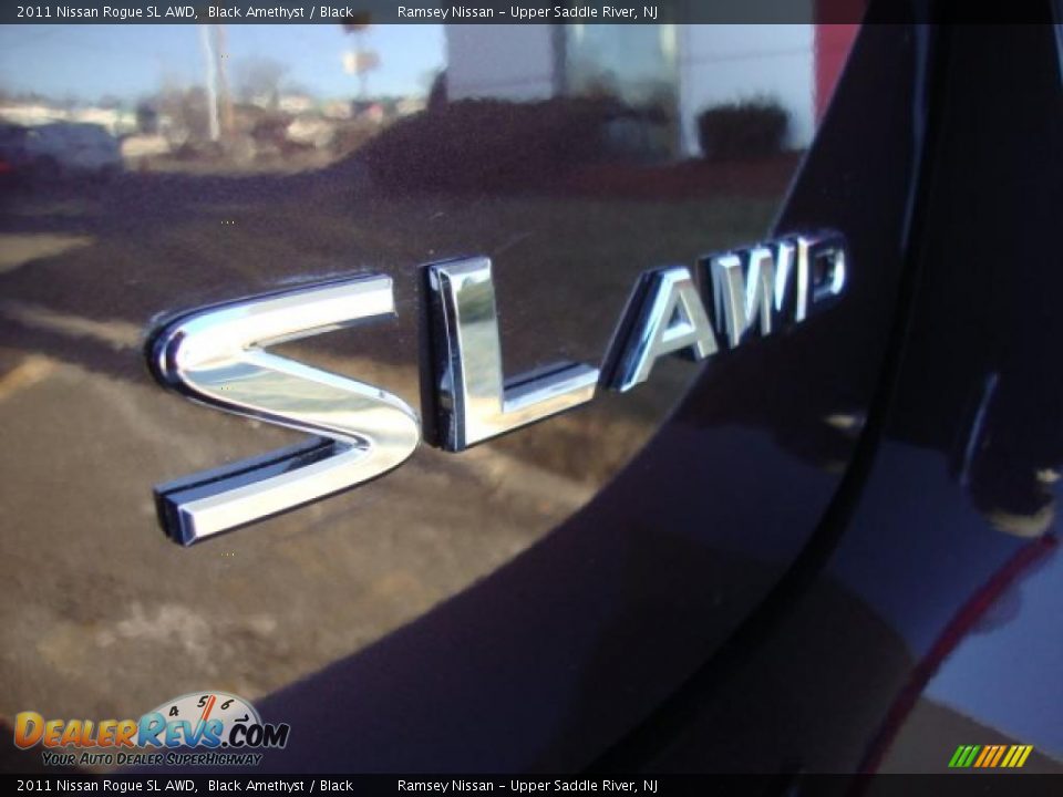 2011 Nissan Rogue SL AWD Black Amethyst / Black Photo #6