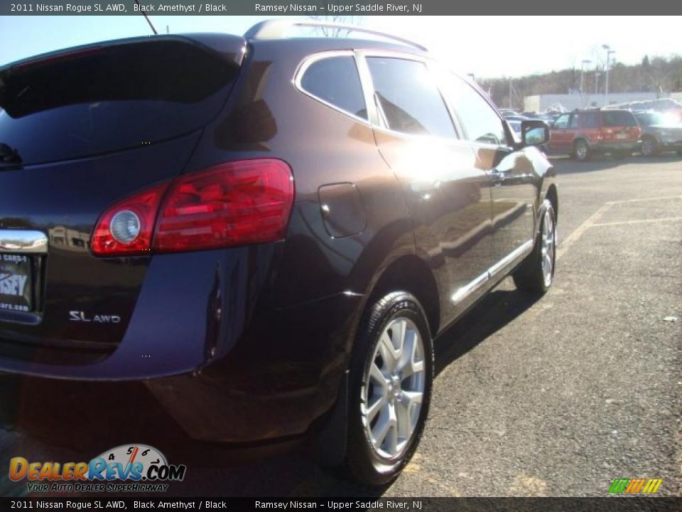 2011 Nissan Rogue SL AWD Black Amethyst / Black Photo #7