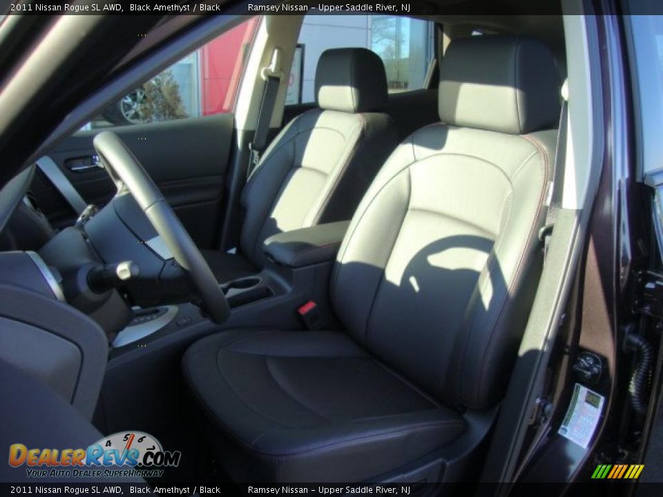 2011 Nissan Rogue SL AWD Black Amethyst / Black Photo #13