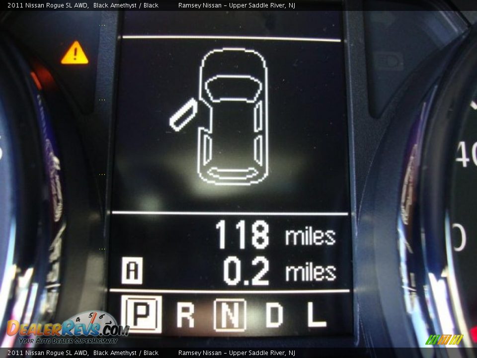 2011 Nissan Rogue SL AWD Black Amethyst / Black Photo #17