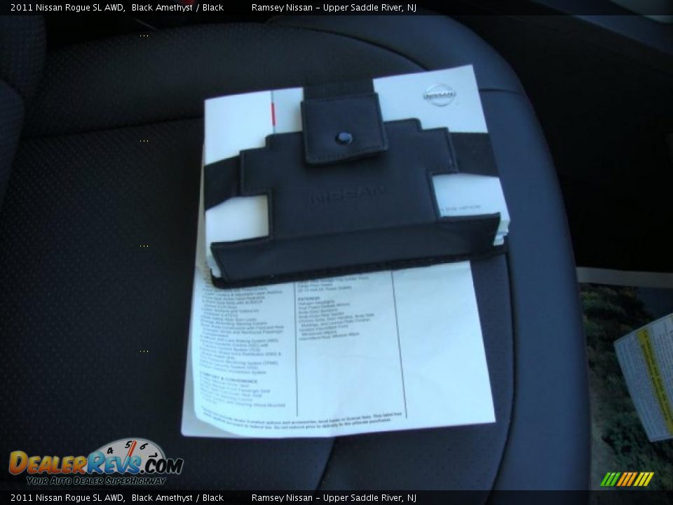 2011 Nissan Rogue SL AWD Black Amethyst / Black Photo #28