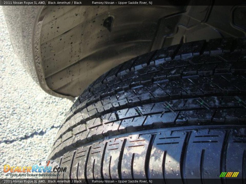 2011 Nissan Rogue SL AWD Black Amethyst / Black Photo #30