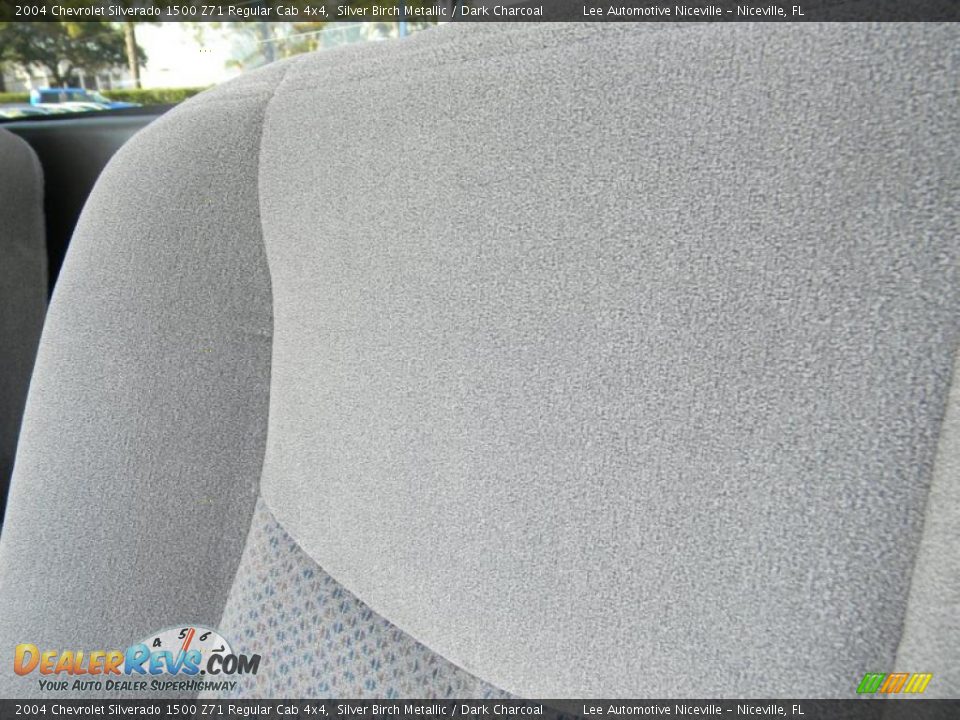 2004 Chevrolet Silverado 1500 Z71 Regular Cab 4x4 Silver Birch Metallic / Dark Charcoal Photo #13