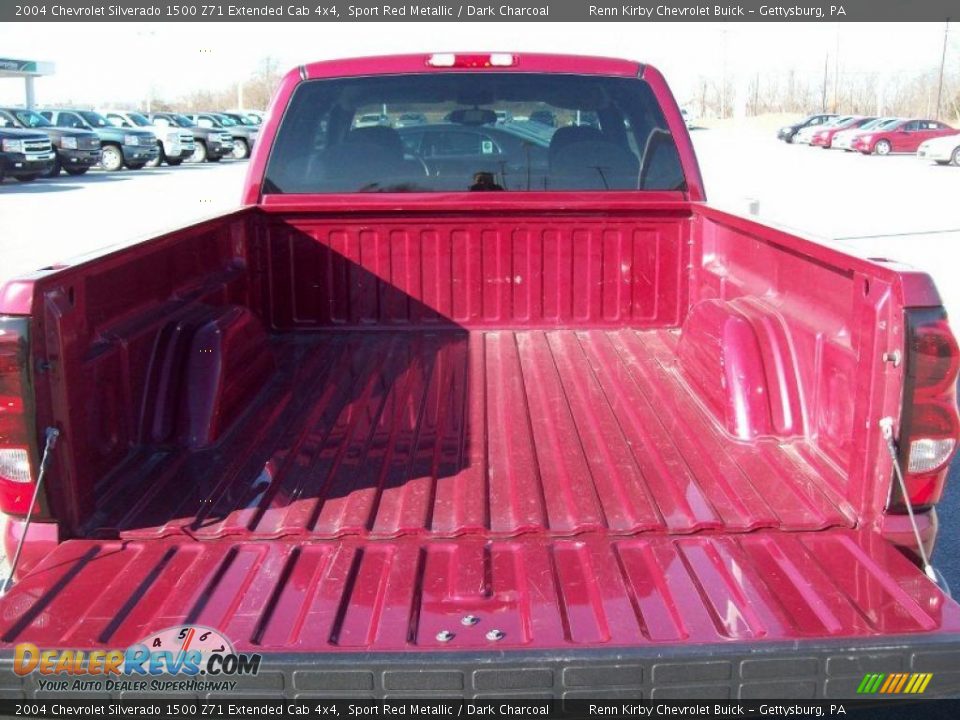 2004 Chevrolet Silverado 1500 Z71 Extended Cab 4x4 Sport Red Metallic / Dark Charcoal Photo #16