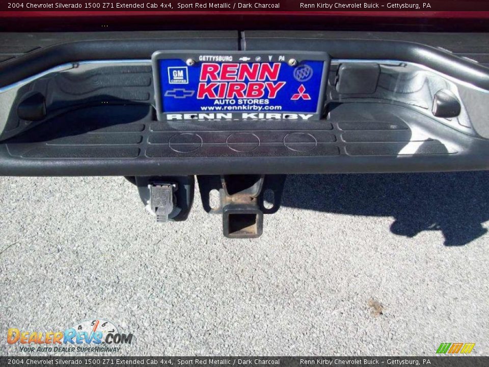 2004 Chevrolet Silverado 1500 Z71 Extended Cab 4x4 Sport Red Metallic / Dark Charcoal Photo #18