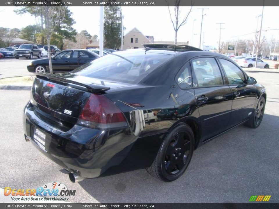 2006 Chevrolet Impala SS Black / Gray Photo #5