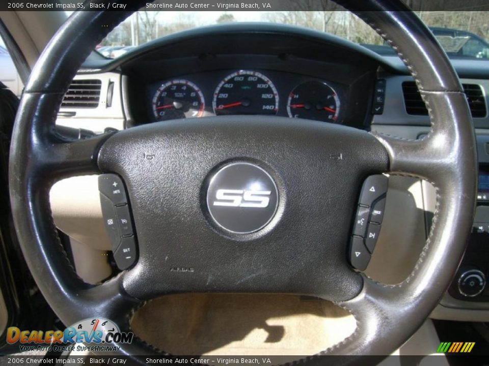 2006 Chevrolet Impala SS Black / Gray Photo #18