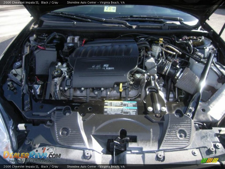 2006 Chevrolet Impala SS Black / Gray Photo #22