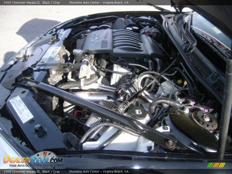 2006 Chevrolet Impala SS Black / Gray Photo #23