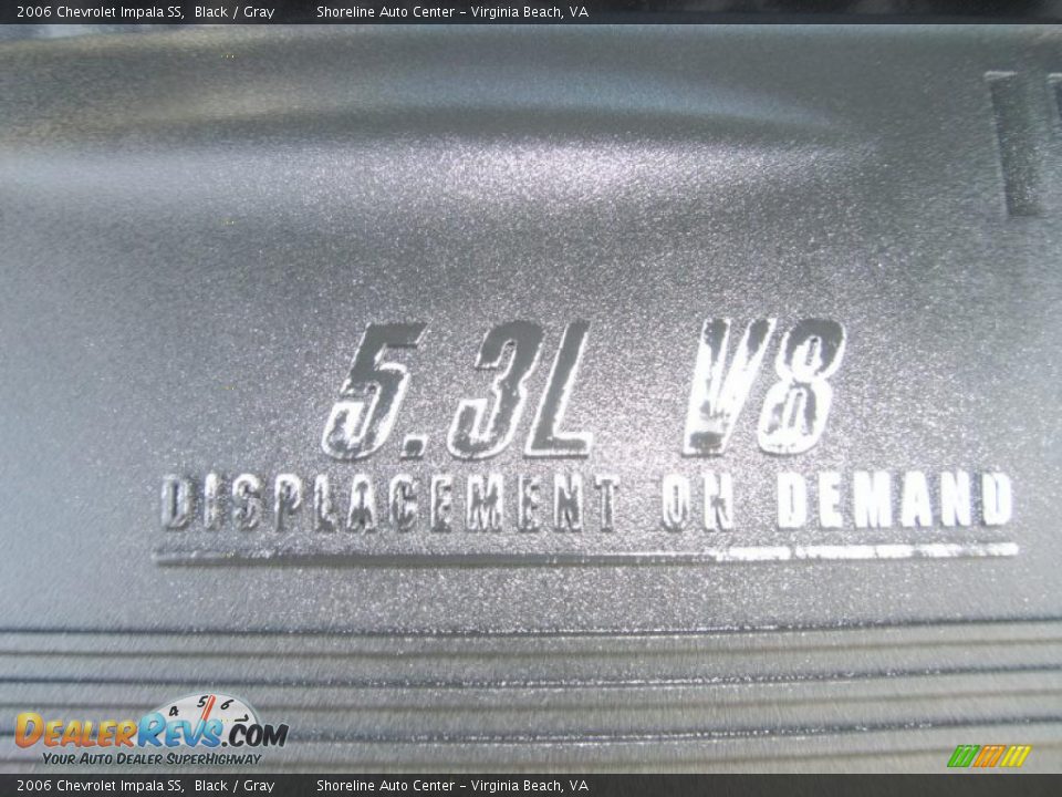 2006 Chevrolet Impala SS Black / Gray Photo #24