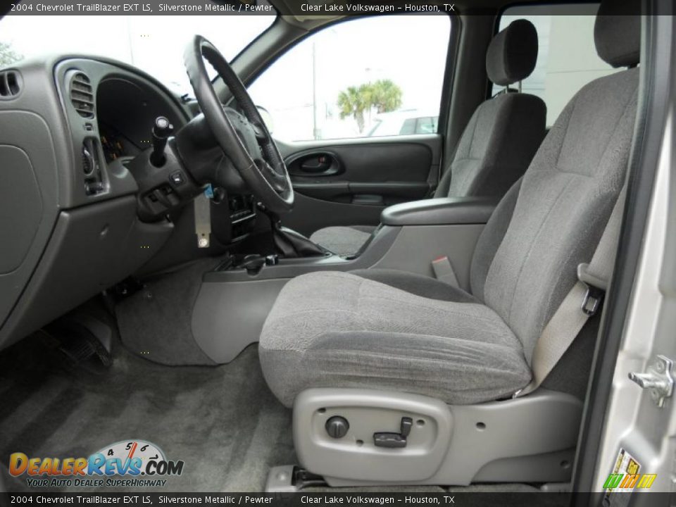 Pewter Interior - 2004 Chevrolet TrailBlazer EXT LS Photo #13