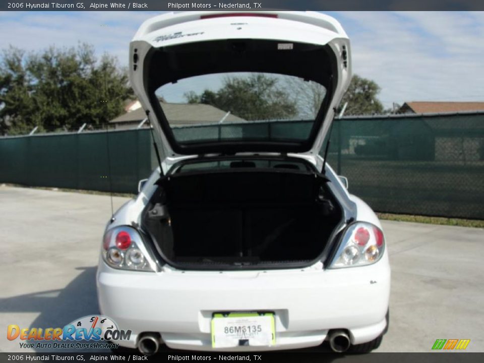 2006 Hyundai Tiburon GS Alpine White / Black Photo #31