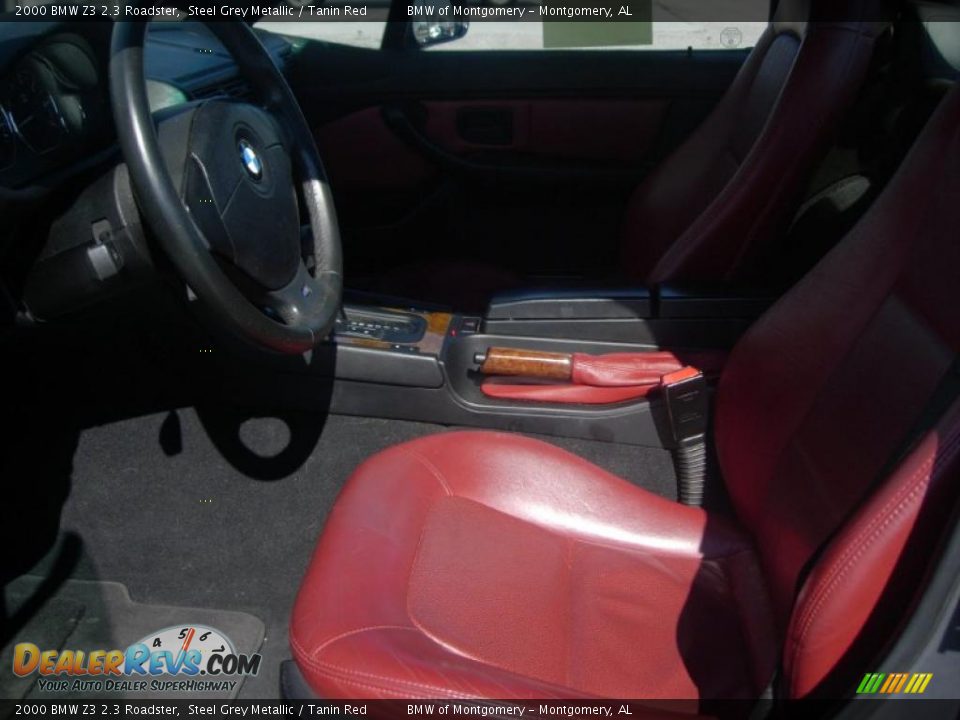Tanin Red Interior - 2000 BMW Z3 2.3 Roadster Photo #15