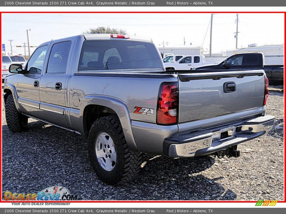 2006 Chevrolet Silverado 1500 Z71 Crew Cab 4x4 Graystone Metallic / Medium Gray Photo #3