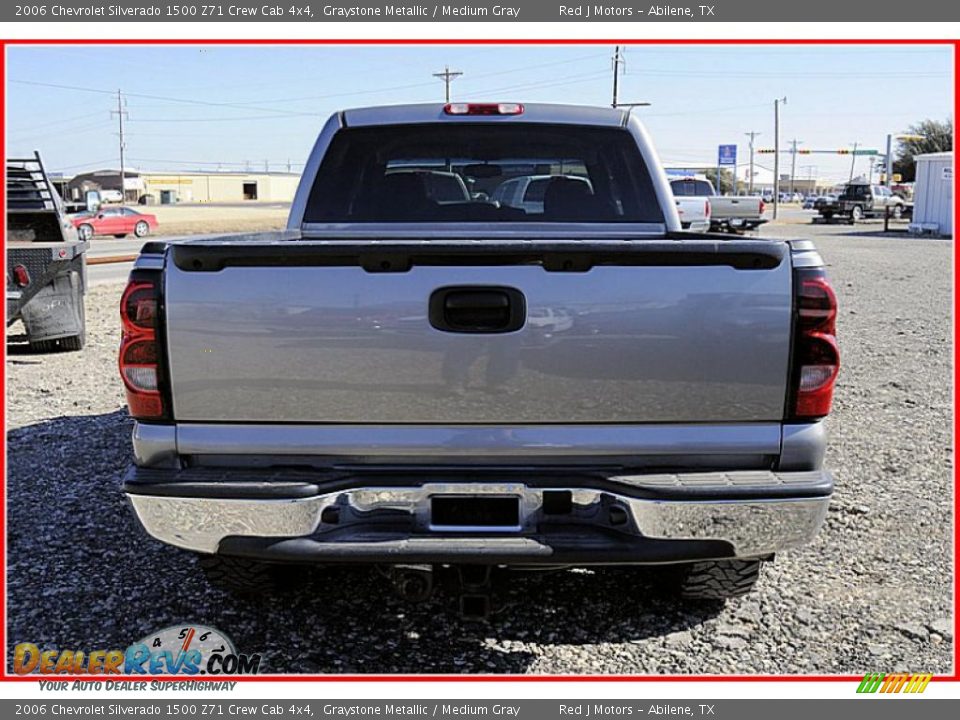 2006 Chevrolet Silverado 1500 Z71 Crew Cab 4x4 Graystone Metallic / Medium Gray Photo #4