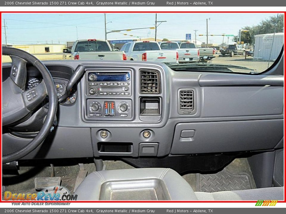 2006 Chevrolet Silverado 1500 Z71 Crew Cab 4x4 Graystone Metallic / Medium Gray Photo #23