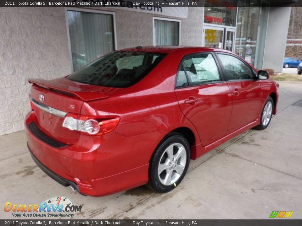 2011 toyota corolla s red #4