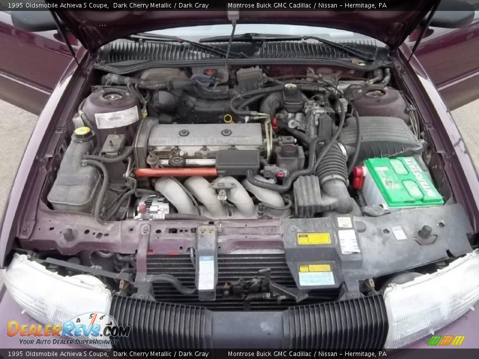 1995 Oldsmobile Achieva S Coupe 2.3 Liter Quad 4 DOHC 16-Valve 4 Cylinder Engine Photo #24