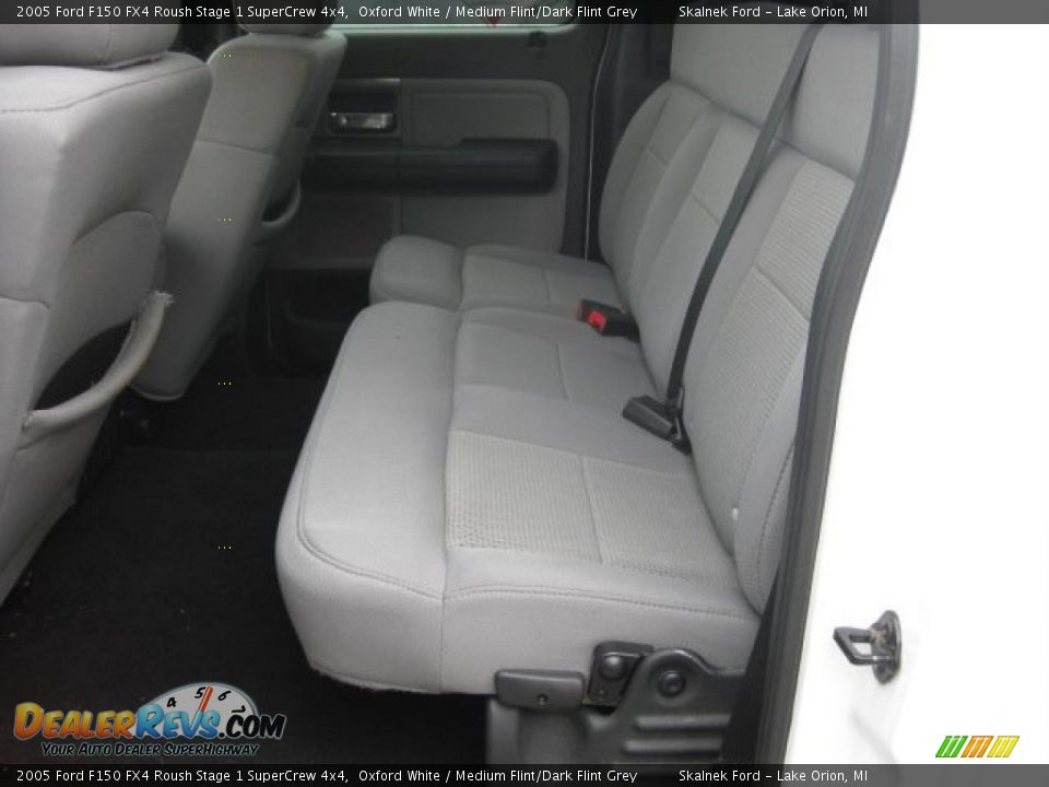 2005 Ford F150 FX4 Roush Stage 1 SuperCrew 4x4 Oxford White / Medium Flint/Dark Flint Grey Photo #3