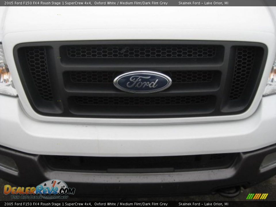2005 Ford F150 FX4 Roush Stage 1 SuperCrew 4x4 Oxford White / Medium Flint/Dark Flint Grey Photo #14