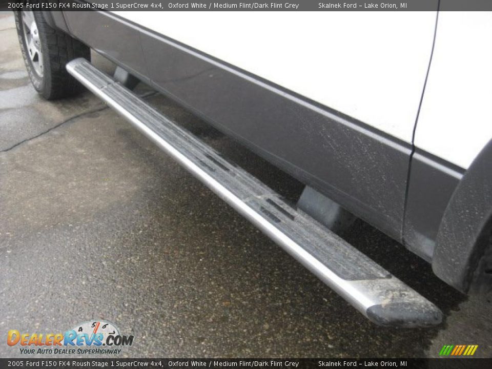 2005 Ford F150 FX4 Roush Stage 1 SuperCrew 4x4 Oxford White / Medium Flint/Dark Flint Grey Photo #15