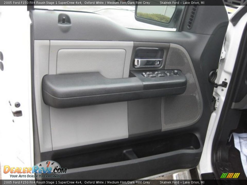 2005 Ford F150 FX4 Roush Stage 1 SuperCrew 4x4 Oxford White / Medium Flint/Dark Flint Grey Photo #22