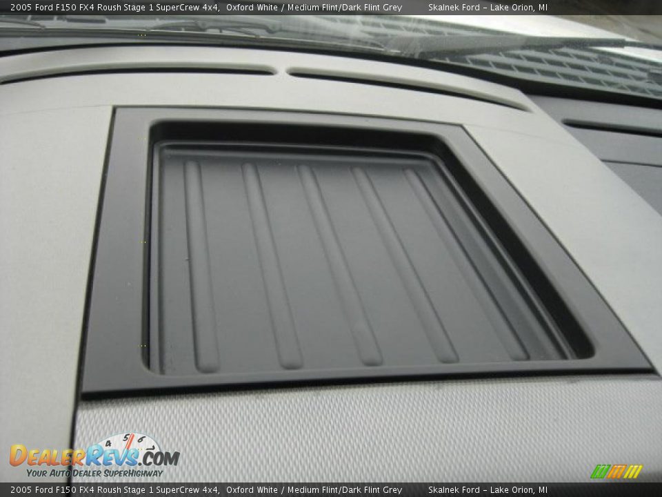 2005 Ford F150 FX4 Roush Stage 1 SuperCrew 4x4 Oxford White / Medium Flint/Dark Flint Grey Photo #28