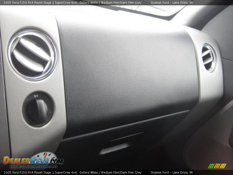2005 Ford F150 FX4 Roush Stage 1 SuperCrew 4x4 Oxford White / Medium Flint/Dark Flint Grey Photo #30