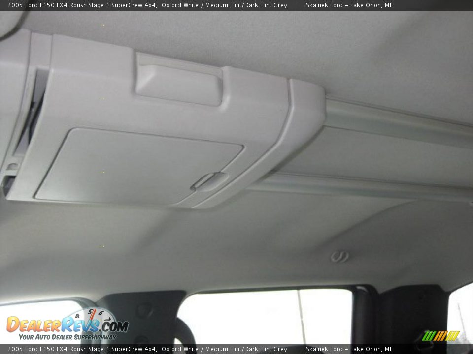 2005 Ford F150 FX4 Roush Stage 1 SuperCrew 4x4 Oxford White / Medium Flint/Dark Flint Grey Photo #34