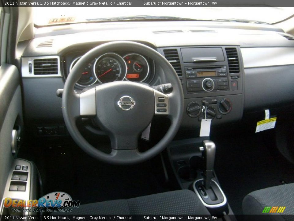 Dashboard of 2011 Nissan Versa 1.8 S Hatchback Photo #15