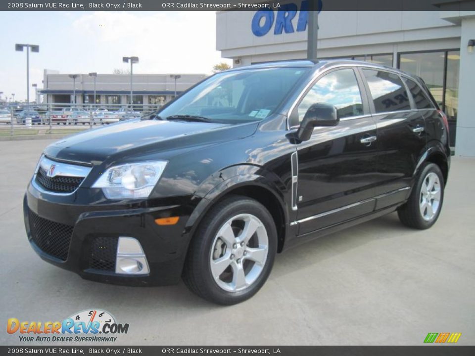 2008 Saturn VUE Red Line Black Onyx / Black Photo #1