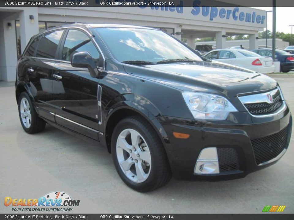 2008 Saturn VUE Red Line Black Onyx / Black Photo #2