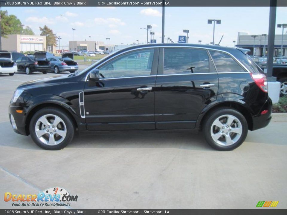 Black Onyx 2008 Saturn VUE Red Line Photo #3