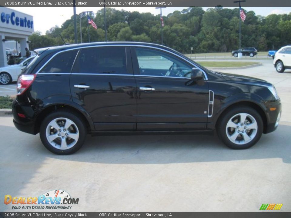 2008 Saturn VUE Red Line Black Onyx / Black Photo #4