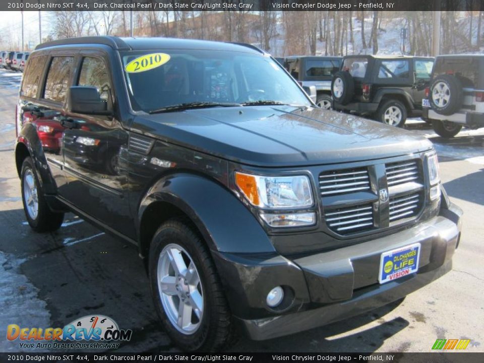 2010 Dodge Nitro SXT 4x4 Dark Charcoal Pearl / Dark Slate Gray/Light Slate Gray Photo #16
