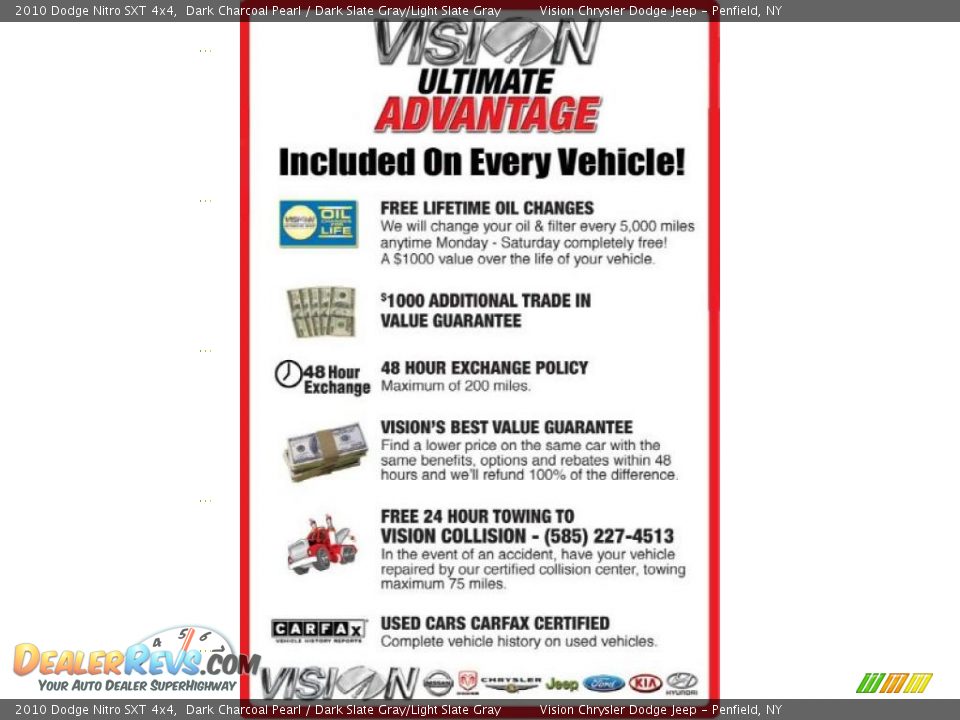 2010 Dodge Nitro SXT 4x4 Dark Charcoal Pearl / Dark Slate Gray/Light Slate Gray Photo #26