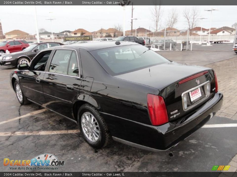 2004 Cadillac DeVille DHS Black Raven / Black Photo #6