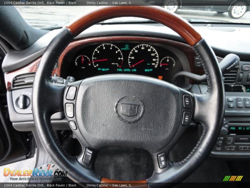 2004 Cadillac DeVille DHS Steering Wheel Photo #17