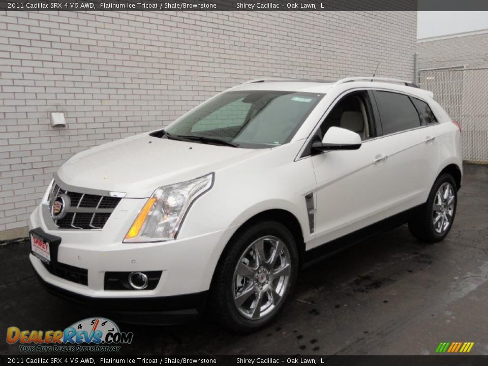 Front 3/4 View of 2011 Cadillac SRX 4 V6 AWD Photo #1