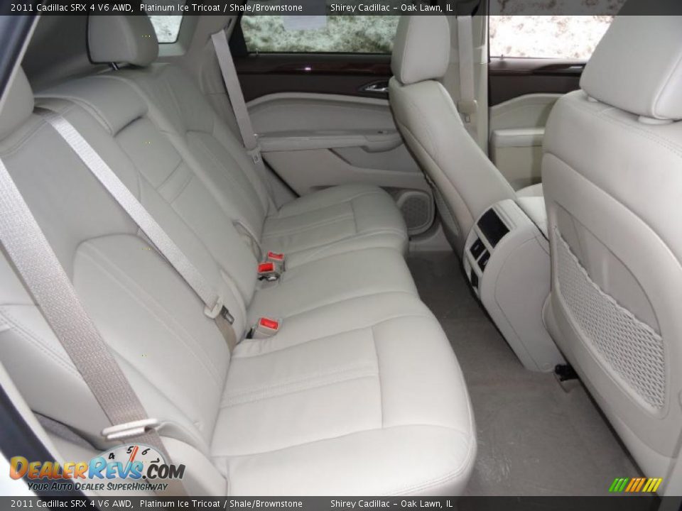 Shale/Brownstone Interior - 2011 Cadillac SRX 4 V6 AWD Photo #10