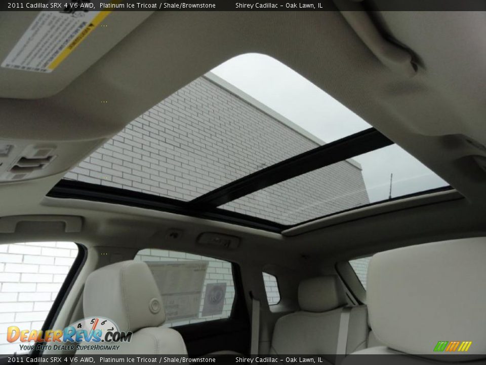Sunroof of 2011 Cadillac SRX 4 V6 AWD Photo #14