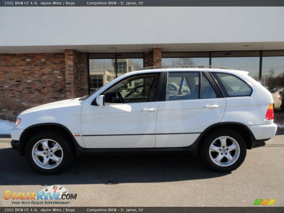 Alpine White 2002 BMW X5 4.4i Photo #3