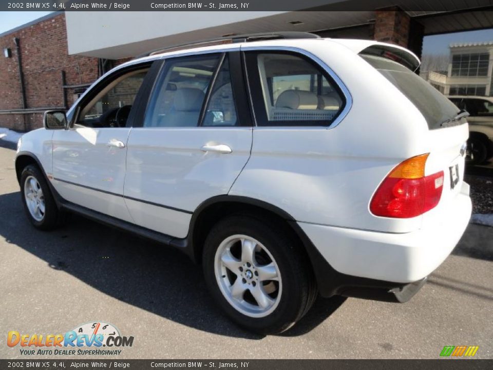 Alpine White 2002 BMW X5 4.4i Photo #4
