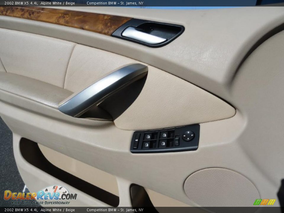2002 BMW X5 4.4i Alpine White / Beige Photo #7