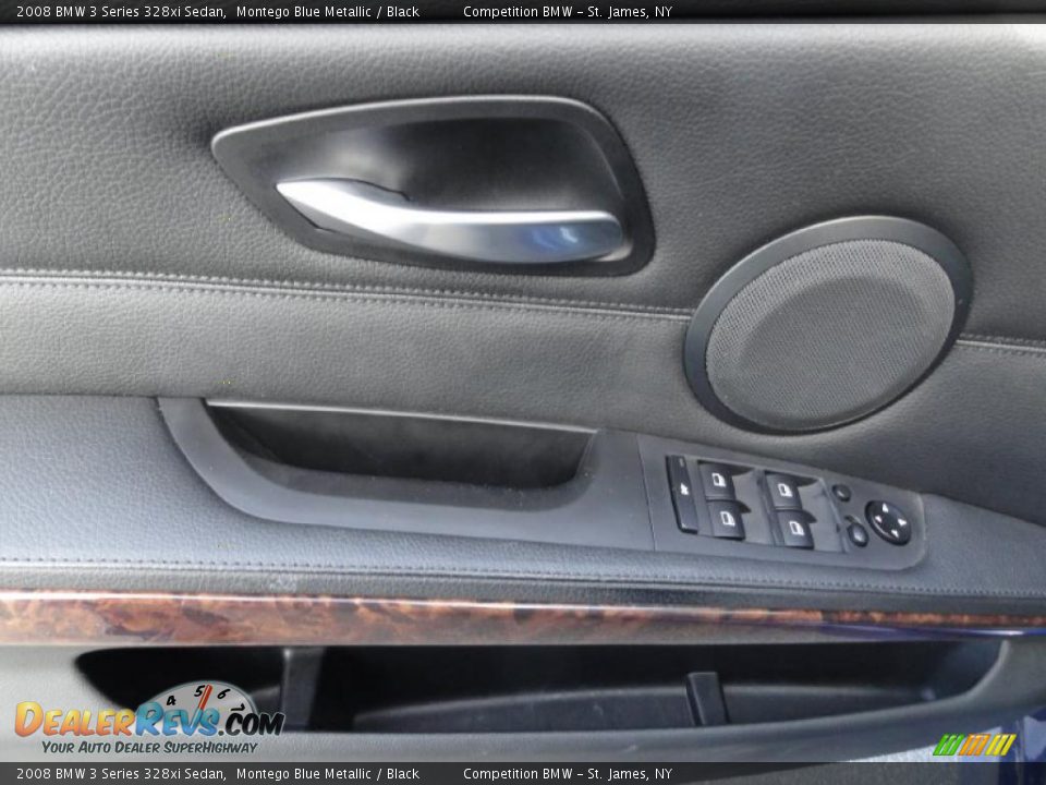 2008 BMW 3 Series 328xi Sedan Montego Blue Metallic / Black Photo #7