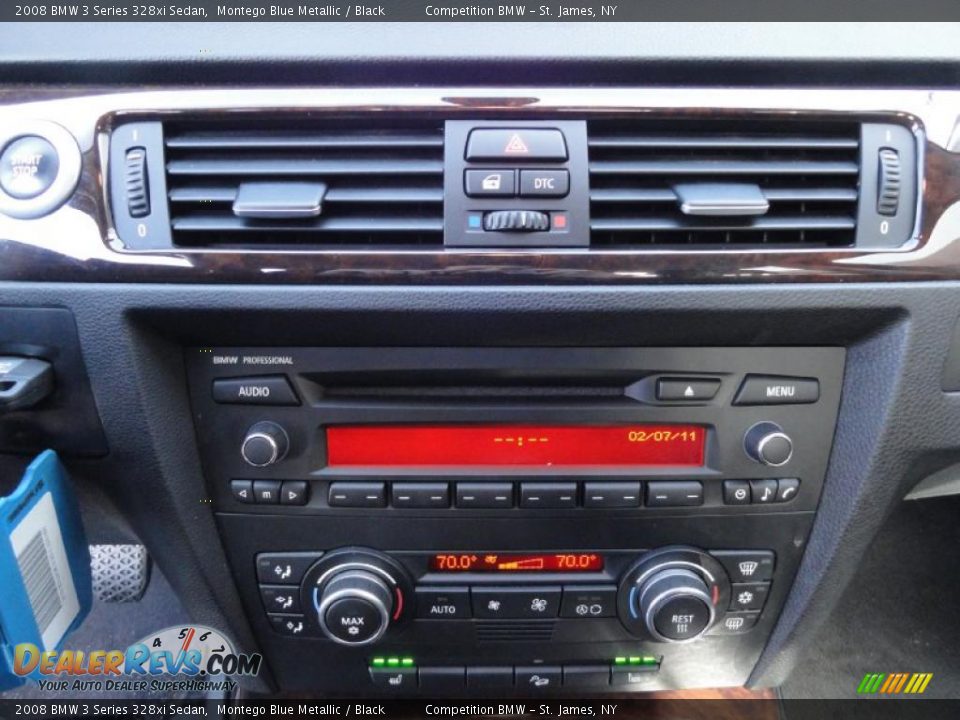 2008 BMW 3 Series 328xi Sedan Montego Blue Metallic / Black Photo #12