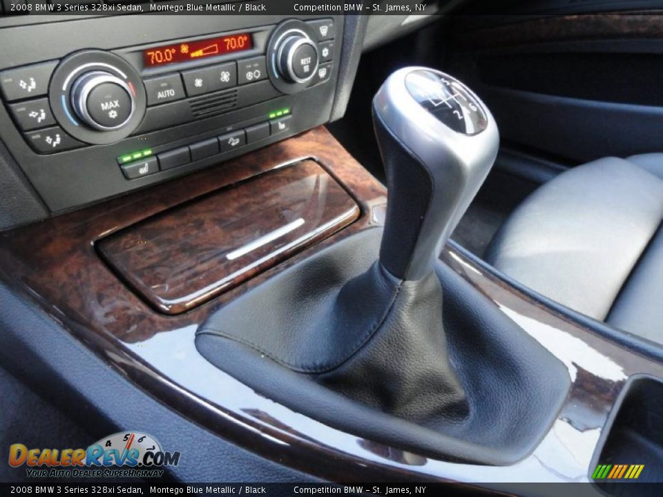 2008 BMW 3 Series 328xi Sedan Montego Blue Metallic / Black Photo #13